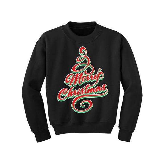Awkward Styles Christmas Sweater for Boys Girls Kids Youth Merry Xmas Tree Sweatshirt