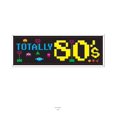 thumbnail image 2 of Beistle - 80's Sign Banner - 5' x 21" - Pack of 12, 2 of 4