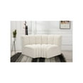 thumbnail image 7 of Meridian Furniture Arc Cream Boucle Fabric Modular Sectional, 7 of 7