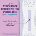thumbnail image 3 of Equate Options Women's Incontinence Pads, Maximum Absorbency, Long Length, Size 5, 72 Count, 3 of 11