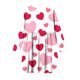 thumbnail image 4 of Vestido de manga larga con cuello redondo para niñas, vestido elástico de manga larga, corte A, estilo patinador con volantes, vestido de recital escolar, vestido de manga larga con cuello redondo par, 4 of 6