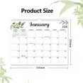 thumbnail image 3 of 18-Month Wall Calendar July 2026–Dec 2027, 11x14 in Large Hanging Calendar with Leaf Theme, Monthly Planner for Home Office, 3 of 6