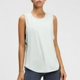 thumbnail image 2 of UYISJ Women's Yoga Workout Tops Cut Open Back Running Gym Activewear Sports Shirt for Women, 2 of 5