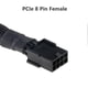 thumbnail image 3 of 8-Pin to Dual 8-Pin PCIe Cable, GPU VGA PCIe 8-Pin Female to 28-Pin Male PCI Express Power Adapter Y-Splitter Cable 30cm, 3 of 5