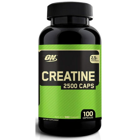 Optimum Nutrition Creatine 2500 Capsules, 100 Ct (Best Creatine For Beginners)