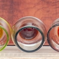 thumbnail image 5 of 10 Strawberry Street La Ruta Tequila Tasting Copita Mexican Glassware, set of 4, Amber, 5 of 8