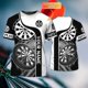 thumbnail image 2 of PLstar Cosmos-Camiseta de dardos con nombre personalizado para hombre, camisa con estampado 3D, de manga corta, informal, Unisex, DW83Adult size L Gao Jinjia LED, 2 of 2
