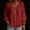 Red # Womens shirts, variant on Vetsdori Women's Long Sleeve Tops Ruffle Cotton Linen Blouses Button down V-Neck,Trendy Lightweight Loose Plain Shirts for Women