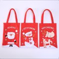 thumbnail image 1 of Bolsas de Regalo Navideñas Suyoo 3 Piezas de Tela con Asas, 1 of 5