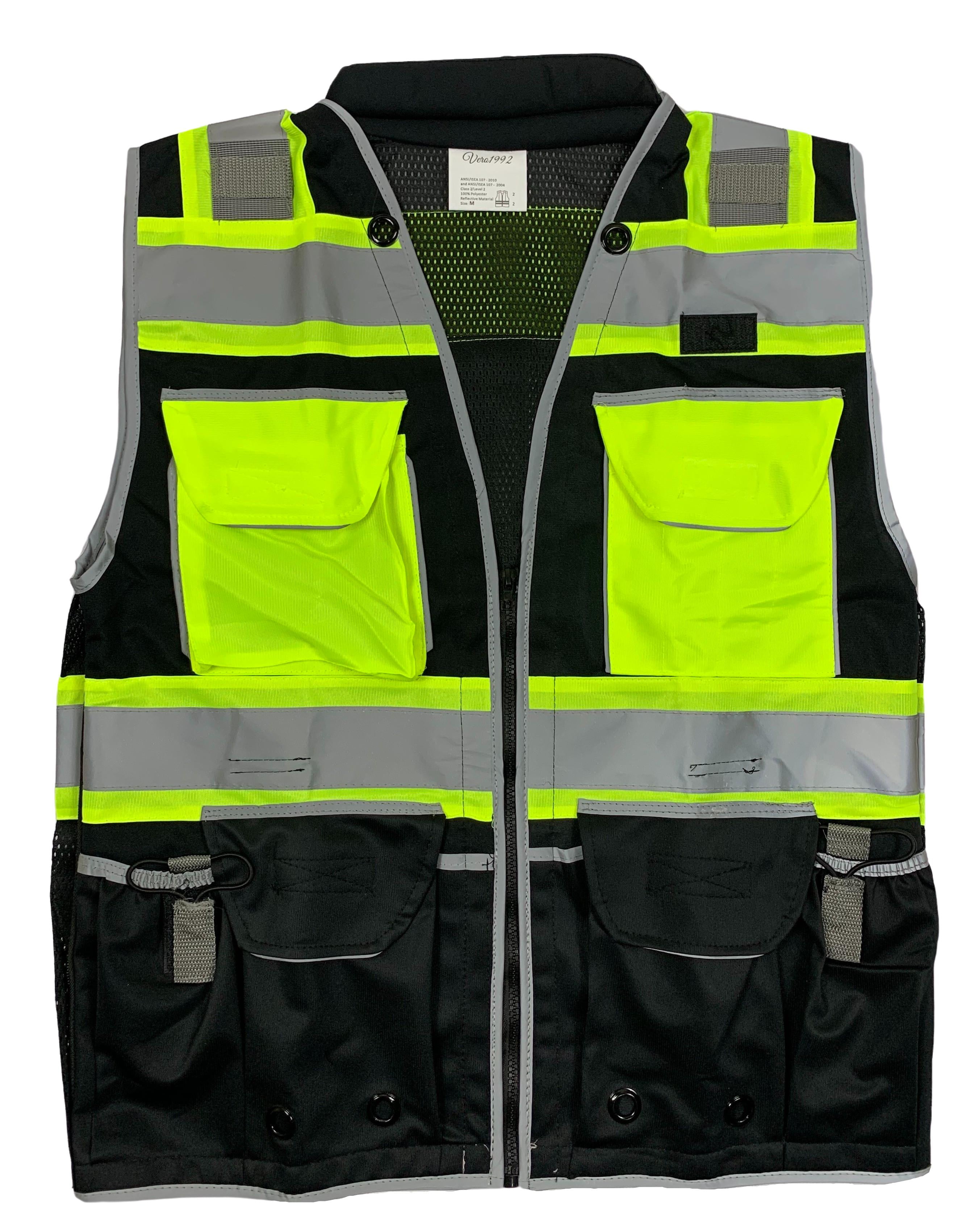 Vero1992 Vero1992 (B) Engineer Safety Vest High Visibility Reflective