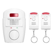 Infrared Motion Sensor Alarm - Burglar with 2 Remote Controls, Suitable for Home/Garages/Shops By PULMCheerger