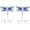 Blue, variant on Diamond Dragonfly Stud Earrings for Women 925 Sterling Silver 0.08 CTTW Lab Grown Diamond Earrings Jewelry Gifts for Mom Wife Girlfriend Daughter Sister