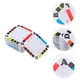 thumbnail image 5 of 100 piezas de tarjetas tejidas Tablet tejedora tarjetas de papel telar para telar de arrugas, fácilmente un cinturón con un ancho, 5 of 9