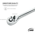 thumbnail image 2 of Neiko 03034A 3/8” Drive Extra Long Ratchet | 18” Length | 72 Tooth Gear | Cr-Mo Head | CR-V Steel, 2 of 5