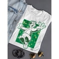thumbnail image 3 of Shamrock's ICEE Bear Fun - Lucky St.Patrick's Day Graphic Women's T-shirt, 3 of 4