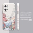 thumbnail image 3 of Case For OPPO FIND X6 X3 REALME X7 X50 RENO 2 4Z 4 6 Lite 5Z 5F 4G 5G PRO Liquid Silicone Case Sunset Maple Snow Mountains, 3 of 5