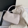 thumbnail image 3 of Bolsa de mano informal de nailon para mujer, de hombro para axilas sólidas para mujer (beige) Ehuebsd  Para Estrenar, 3 of 8
