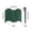 Green, variant on Plastic Garden Fence, 20 Panels with 10 Stakes, Landscape Edging Border, Decorative Picket Fence for Flower Beds, Lawn, Yard