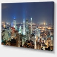 thumbnail image 2 of Montreal at Dusk Panorama - Landscape Canvas Art Print, 2 of 4