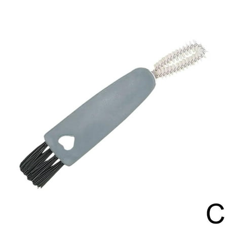 

Yiexson Bottle Cap Detail Brush Cleaner Bottle Cleaning Brush Lid Cup Cleaner 3in1 K3L4