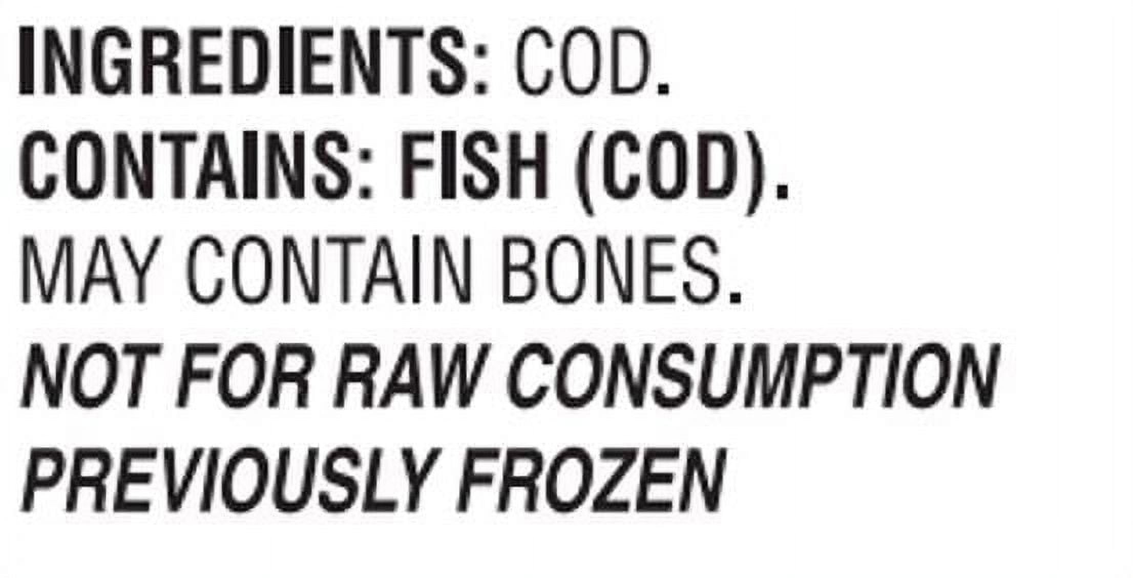 Marketside Skinless Wild Caught Cod Fillet, 0.70 - 1.4 lb