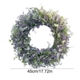 thumbnail image 3 of Ke1Clo Artificial Flower Wreath Spring Summer Decor, Plastic Simulation Garlands for Windows Doors, Wedding Decoration Wreath for Courtyard Farmhouse, 3 of 6