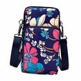 thumbnail image 1 of Bolsa para teléfono celular Cartera Correa ajustable Bolsa pequeña para teléfono Cremallera Bolso multiusos Bolso de hombro para correr Compras Mujer , Sunnimix Monedero del teléfono, 1 of 8
