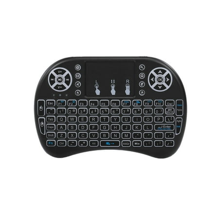 Air Mouse Keyboard 2.4G Wireless RF Remote Control Backlit Multimedia Remote Touchpad Rechargeable Combos Handheld Keyboard (Best Backlit Wireless Keyboard And Mouse Combo)