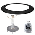 thumbnail image 1 of QJUHUNG Mini Trampoline Spring Cover 36 Inch Small Trampoline Safety Pad for 6 Holes Round Trampoline Tear-Resistant Oxford Cloth Anti-Vibration   Multiple Color Options(Rose Red), 1 of 7