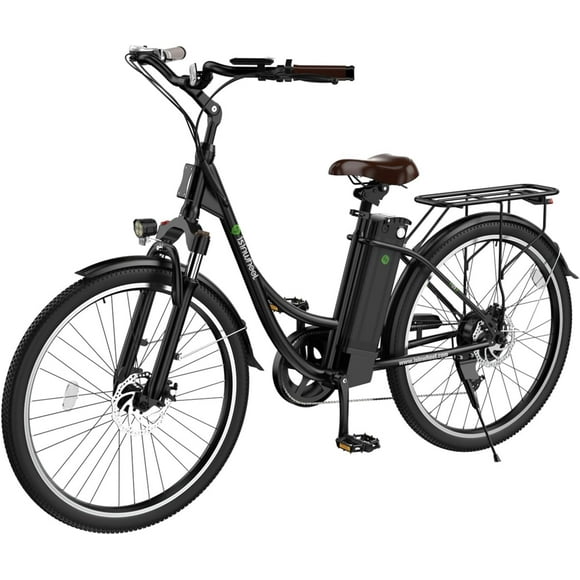 isinwheel U2 Electric Bike for Adults, 26" 500W Ebike Upto 90km & 32km/h, 13Ah Removable Battery, Electric Bicycle with Shimano 35-Speed, Dual Suspension & LCD Display for City Commuting Trail