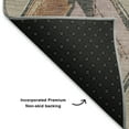 thumbnail image 5 of Addison Rugs Mayfield Premium Machine Washable Transitional Geometric Beige Rectangle Rug, 8' x 10', 5 of 7