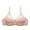 Beige, variant on IROINNID Triangle Bralette Bras For Women Solid Ladies Traceless Comfortable No Steel Ring Vest Breathable Gathering Underwear