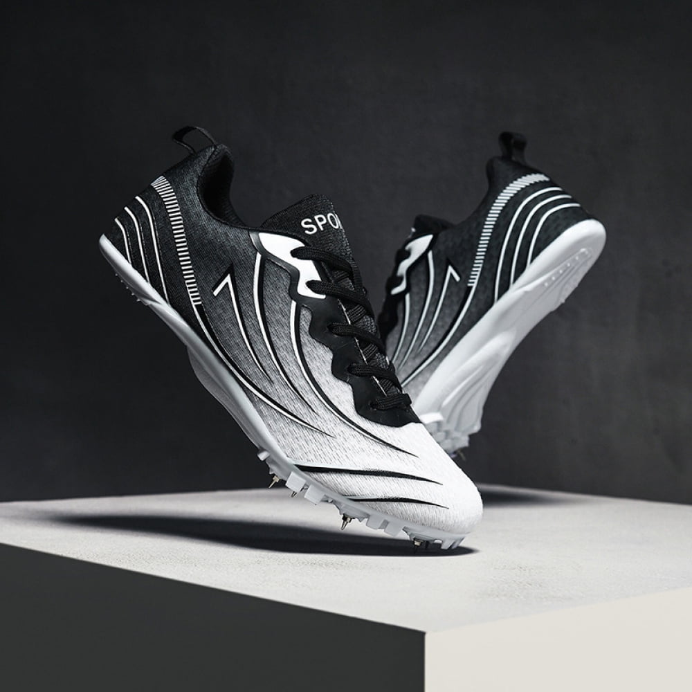 ChiVerve Track and Field Shoes for Men Women 8 Spikes Boys and Girls Kids Running Racing Shoes