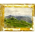 thumbnail image 2 of Henry Ossawa Tanner 24x20 Black Ornate Framed Double Matted Museum Art Print Titled: Mountain Landscape, Highlands, North Carolina (1889), 2 of 5