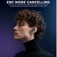 thumbnail image 4 of True Wireless Earbuds, Bluetooth Headphone with Smart LED Display Charging Case, Black, 4 of 9