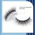 thumbnail image 6 of GROFRY Reusable 1 Pair False Eyelash Self-Adhesive Curly Natural Multiple Reversible Glue Free False Eyelashes for Girl, 6 of 8