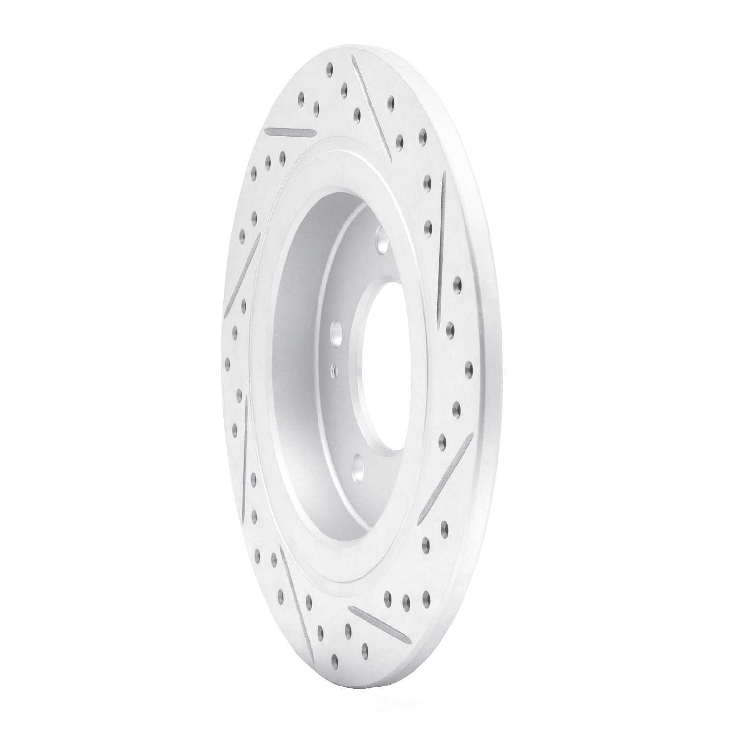 Dynamic Friction Company 830-21014L DFC Geoperformance Rotor - Drilled and Slotted