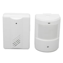 Driveway Alarm Wireless Outside Motion Sensor Alarm Home Security Alarm System with 1 Receiver 1 Weatherproof Infrared Sensors Protect Indoor Outdoor Property