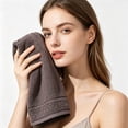 thumbnail image 5 of Celsvanis Face Towel Soft Highly Absorbent Quick Dry Hand Towel Facial Washcloth Soft Bath Towel for Home Bathroom Daily Spa Hotel Use, 5 of 7