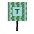 thumbnail image 6 of Letter U Initial Monogram - Blue Argoyle Leash or Key Holder, 6 of 7