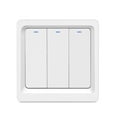 thumbnail image 1 of Toystoory Interruptor de botón, ligero, inalámbrico, Control de voz, tres bandas, interruptores de luz, dispositivo de iluminación para sala de Electrodomésticos Tipo de llave de tres vías Toystoory HA064951-01, 1 of 6