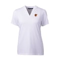 thumbnail image 2 of Women's Cutter & Buck White Baltimore Orioles DryTec Forge Stretch V-Neck Blade Top, 2 of 3
