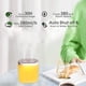 thumbnail image 4 of Humidificador de vapor frío de 500 ml para dormitorio y habitación de bebé | Difusor de aromaterapia 3 en 1 y luz nocturna | 3 velocidades ajustables, diseño de llenado superior, alimentación por, 4 of 9