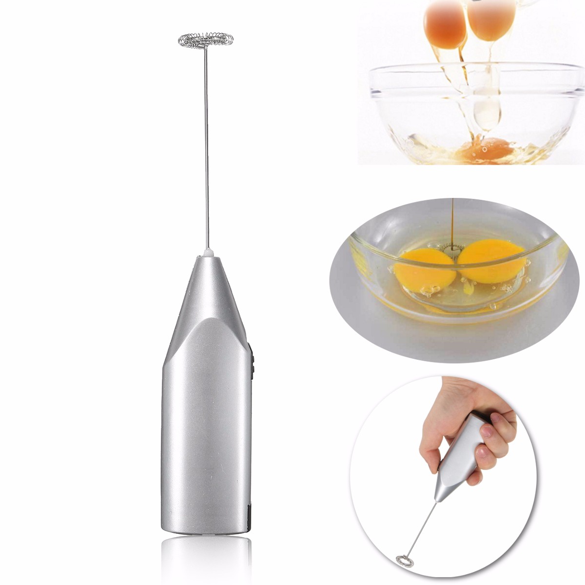 Electric Drink Whisk Mixer Milk Coffee Stirrer Kitchen Eggbeater