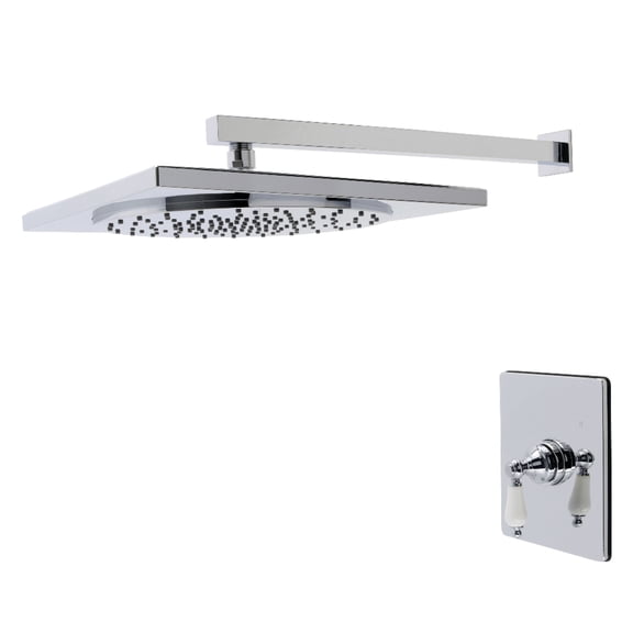Kingston Brass KB8341PLSO Victorian Single-Handle Pressure Balanced Shower Faucet in Polished Chrome