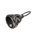 thumbnail image 3 of Motorcycle Biker Bell W/ Motorcycle Bell Hanger, Motorcycle Accessories or Key Chain for Luck, Silver, 3 of 3