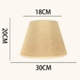 thumbnail image 2 of Table Lamp Lampshade Accessories E27 Lower Diameter 30cm White, 2 of 5