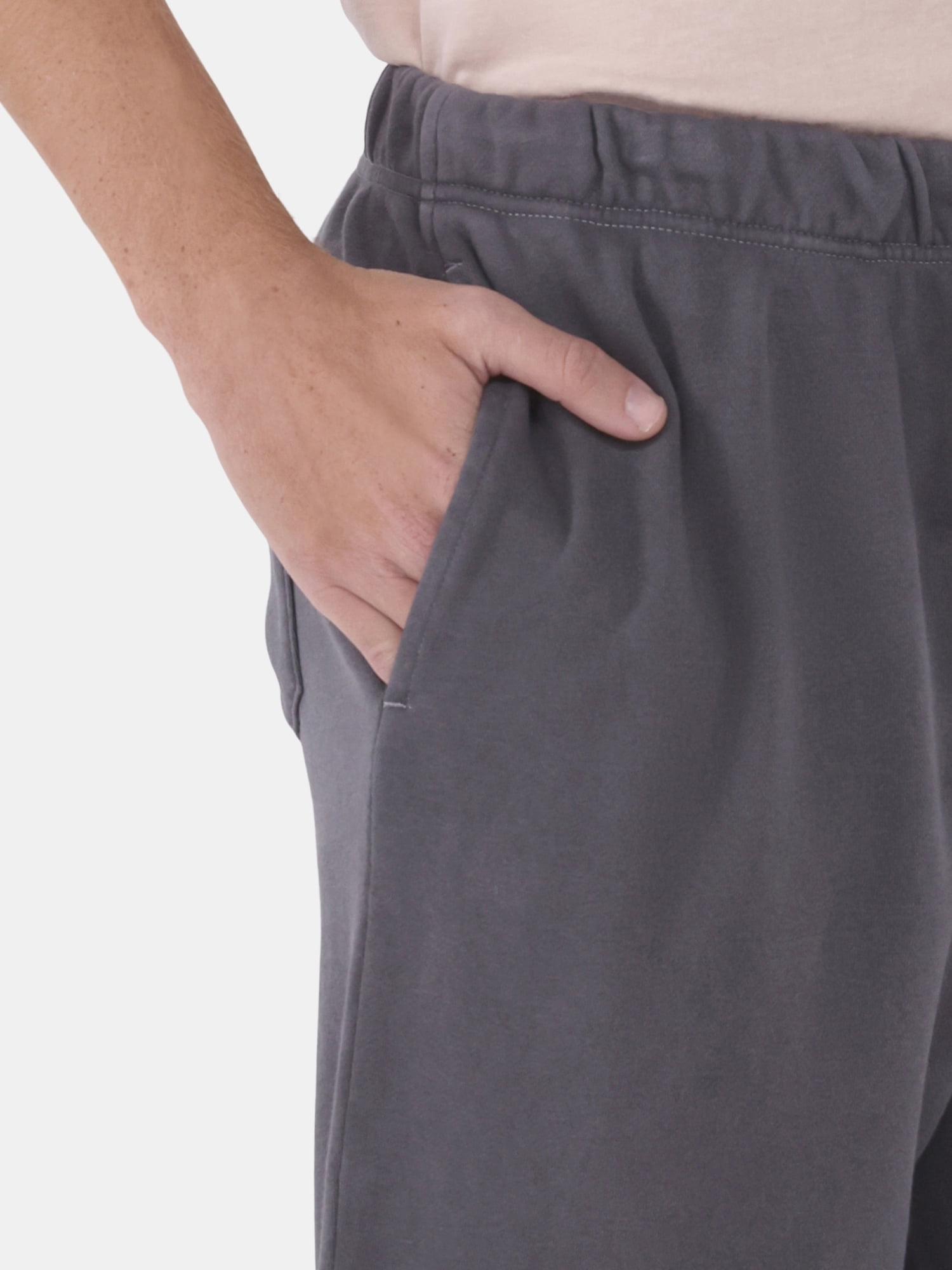 No Boundaries All Gender Soft Fleece Jogger Pants, 30" Inseam, Men's and Big Men's