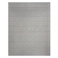 thumbnail image 3 of Malini Lana Silver Gray Bohemian Geometric High-Low Area Rug, 6x9, 3 of 6