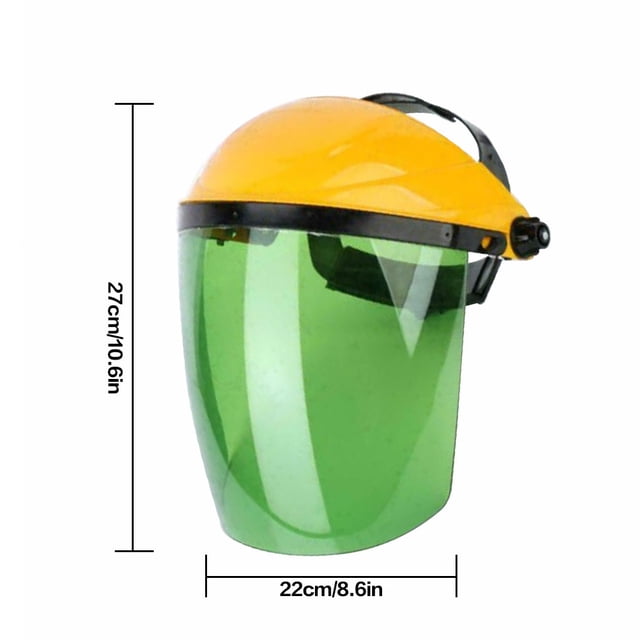 Máscara protectora facial de soldadura Visera a prueba de impacto a prueba de viento al aire libre Pantalla de protección facial Casco kenally AF0120-02B